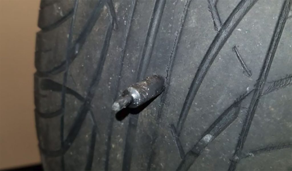 Tire plug.