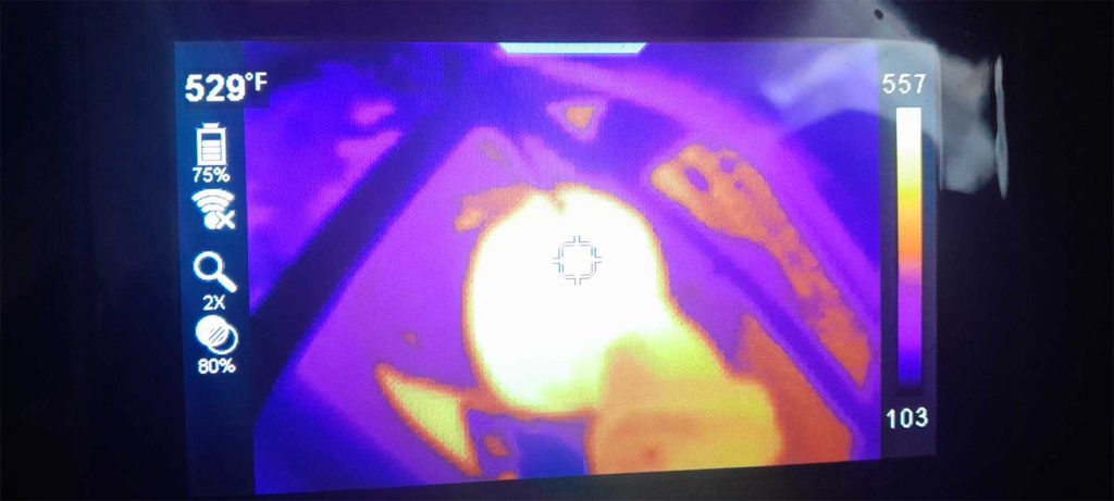 Lexus RX catalytic converter temperature.