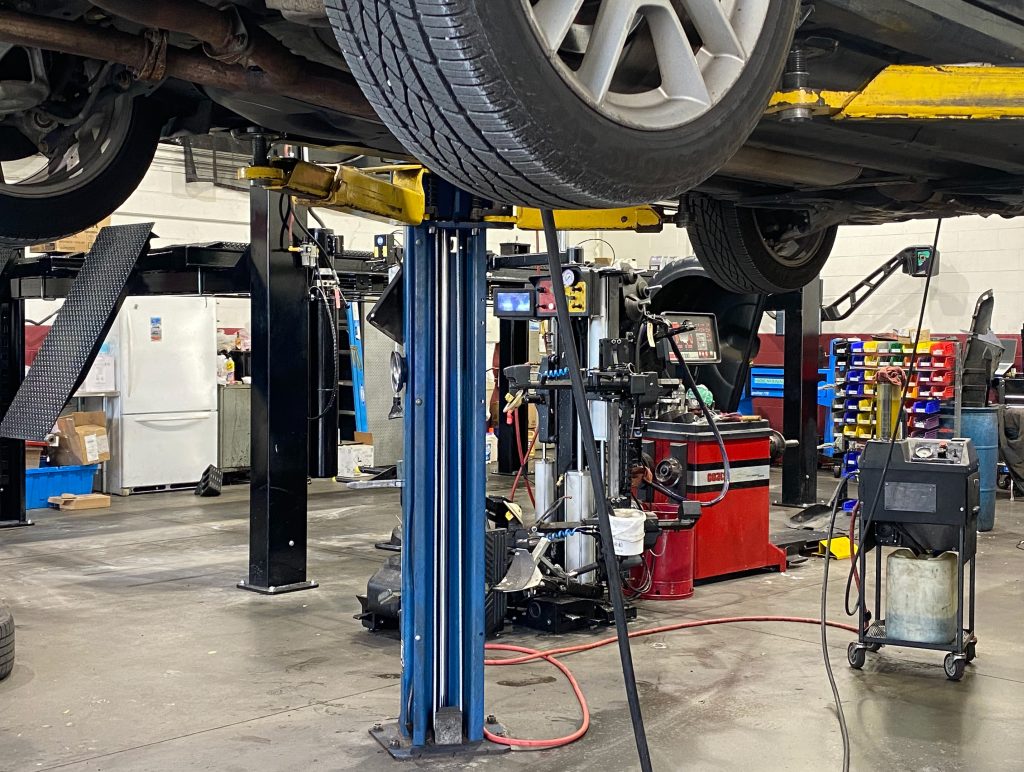 Nissan Maxima brake fluid exchange.