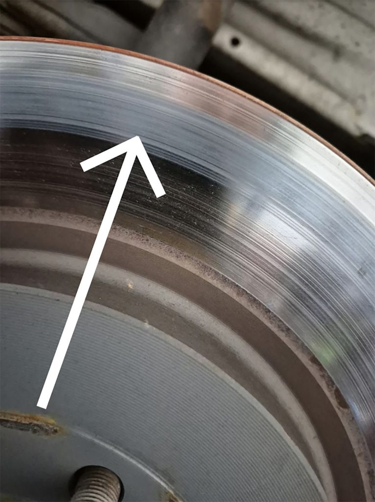 Overheating brakes on Ford.