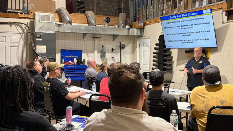 Advanced Engine Diagnostics class.