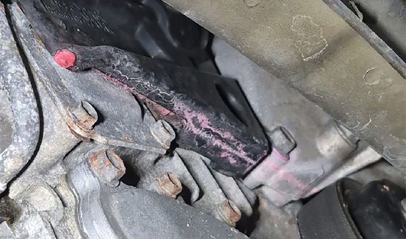 Toyota Highlander water pump leaking.